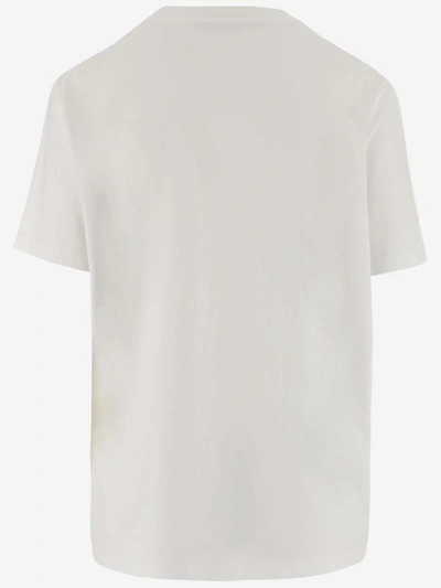 Shop Stella Mccartney T-shirts And Polos In Bianco