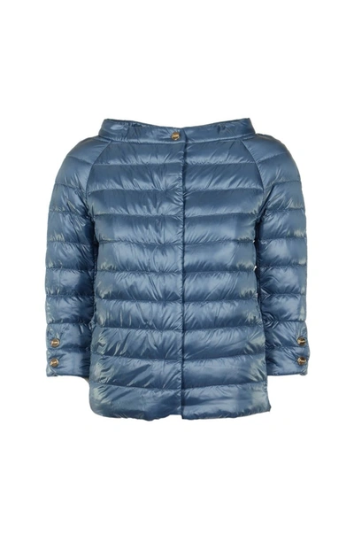 Shop Herno Coats Blue