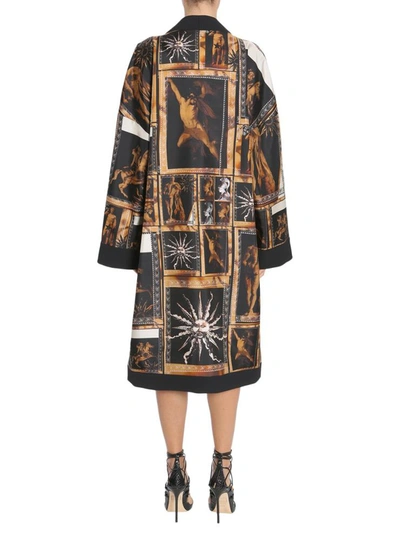 Shop Fausto Puglisi Silk Kimono In Multicolour