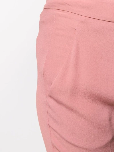 Shop Semicouture Trousers Pink