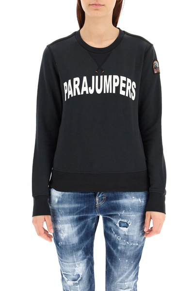 Shop Parajumpers Bianca Sweatshirt With Logo In Black