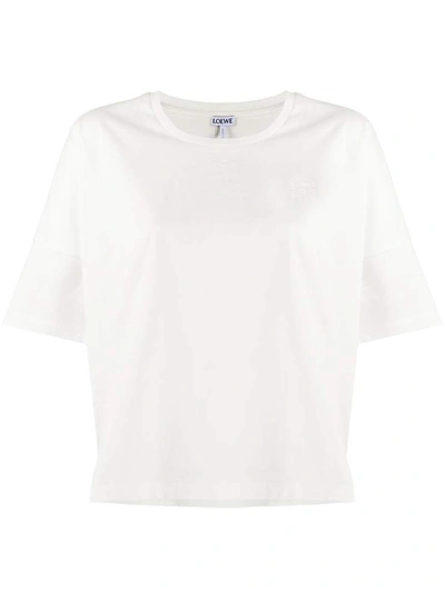 Shop Loewe T-shirts And Polos White