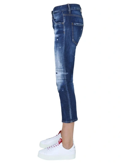 Shop Dsquared2 Cool Girl Fit Jeans In Blue