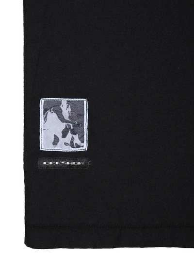 Shop Rick Owens Drkshdw Crew Neck T-shirt In Black