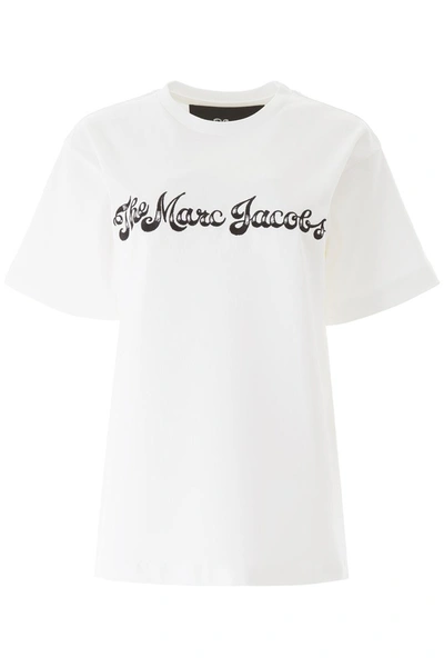 Shop Marc Jacobs X R. Crumb T-shirt In Ivory