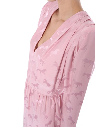 Shop Stella Mccartney V-neck Dress In Pink