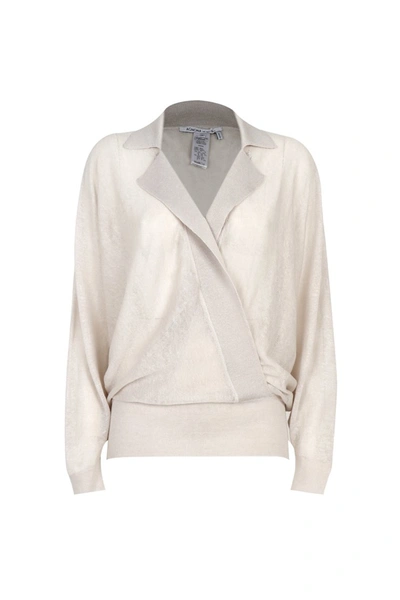 Shop Agnona Sweaters Beige