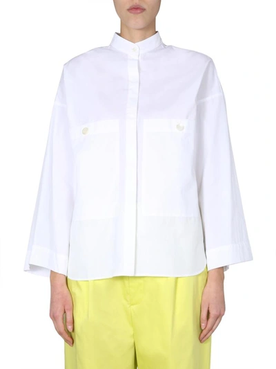 Shop Jejia Oversize Fit Shirt In White