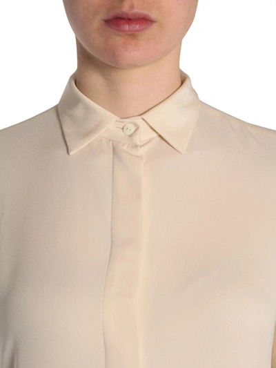 Shop Jw Anderson Crêpe Tunic In Beige