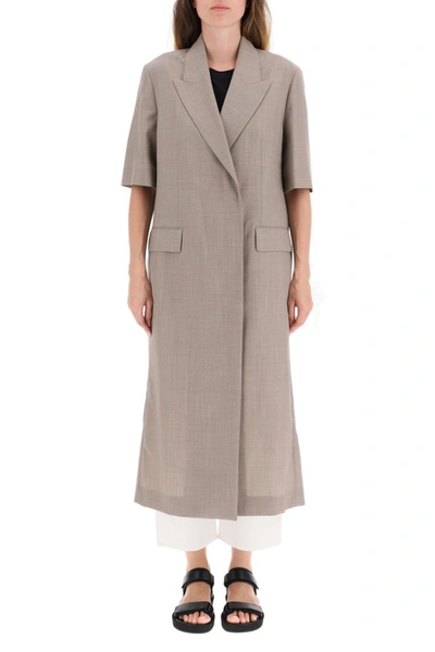 Shop The Row Harriet Coat In Moonstone