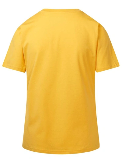 Shop Alberta Ferretti T-shirt Toro Gialla In Yellow