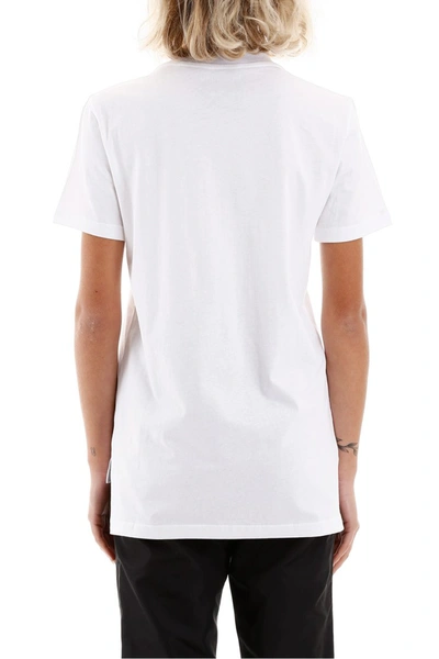 Shop Moschino Couture T-shirt In Fantasia Bianco
