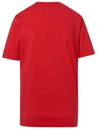 Shop Dsquared2 T-shirt M/c Scritta Rossa In Red