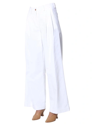 Shop Jejia Pants With Clips In White