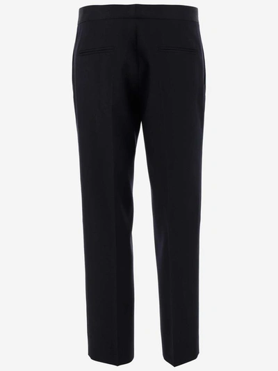 Shop Jil Sander Trousers In Midnight