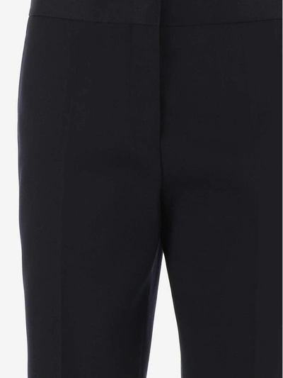 Shop Jil Sander Trousers In Midnight