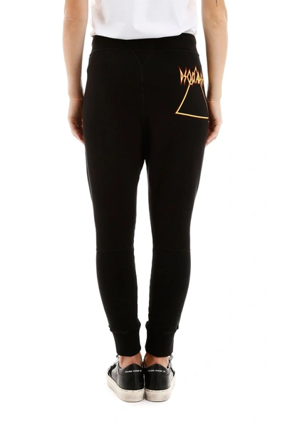 Shop Dsquared2 Logo Joggers In Black