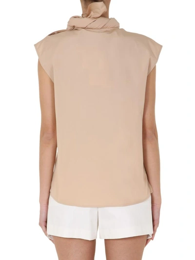 Shop Givenchy Regular Fit Top In Beige