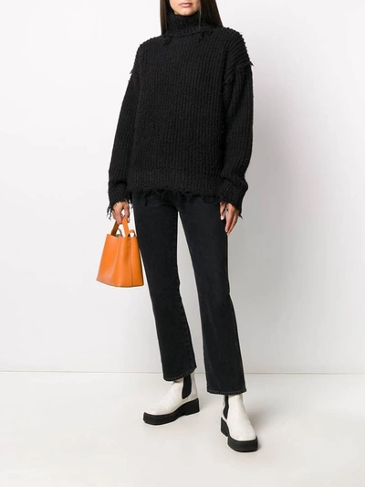 Shop Moncler Sweaters Black
