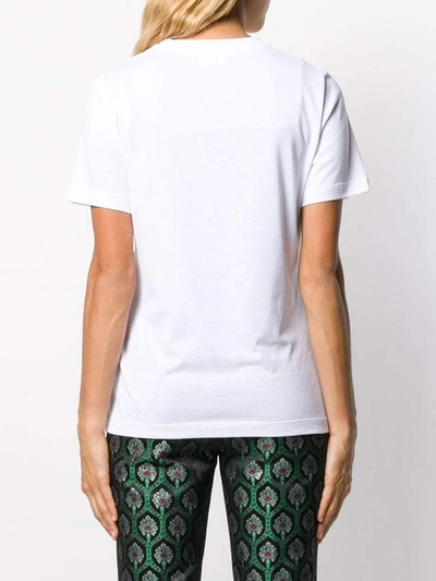 Shop Ferragamo Salvatore  T-shirts And Polos In Bianco