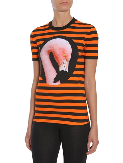 Shop Givenchy Striped T-shirt In Multicolour