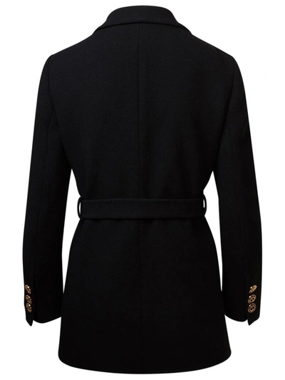 Shop Gucci Blazer Lana Nero In Black