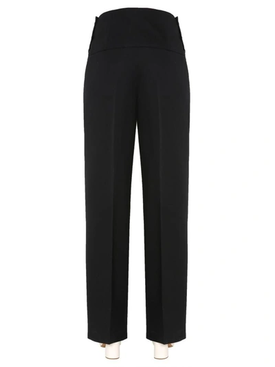 Shop Jil Sander Tailored Trousers In Black