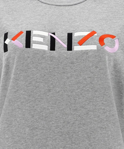Shop Kenzo "multicoloured " Sweatshirt In Grey