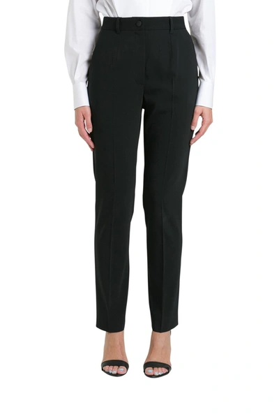 Shop Dolce & Gabbana Sartorial Trousers In Black