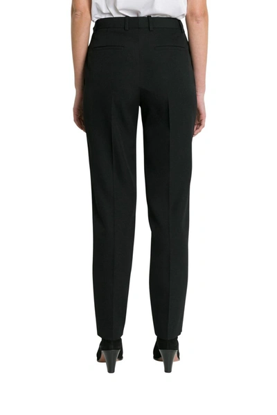 Shop Givenchy Tuxedo Trousers In Black