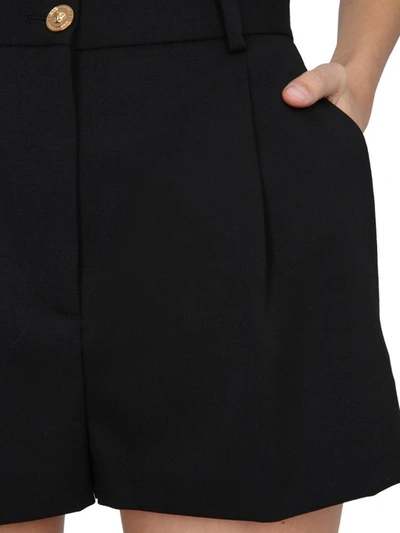 Shop Versace Sartorial Shorts In Black