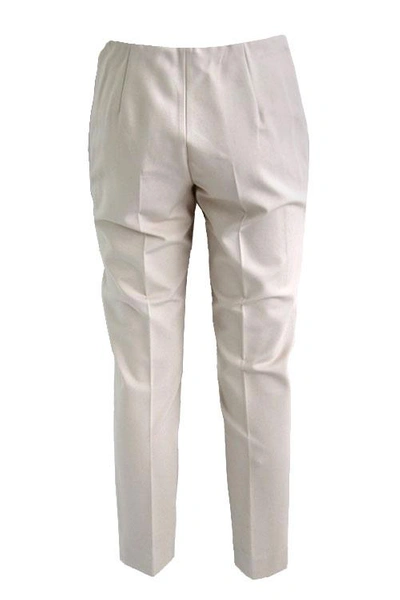 Shop Les Copains Trousers White
