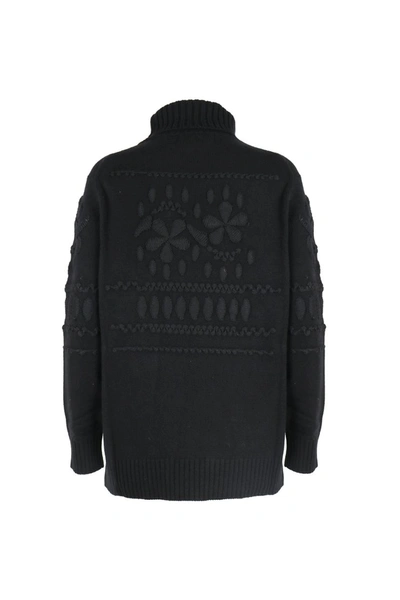 Shop Ermanno Scervino Sweaters Black