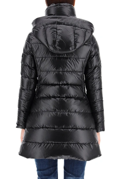 Shop Tatras Babila Midi Down Jacket In Black