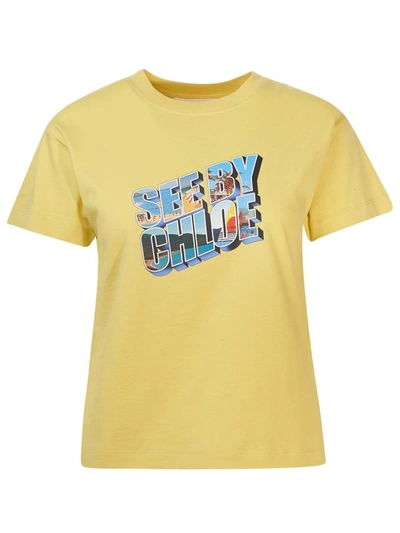 Shop See By Chloé Yellow T-shirt