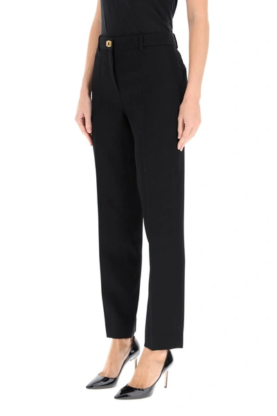 Shop Givenchy Black Wool Trousers