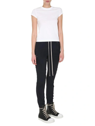 Shop Rick Owens Slim Fit T-shirt In White