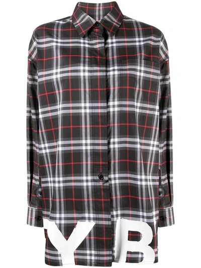 Shop Burberry Shirts In Nero