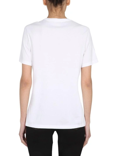 Shop Versace Crew Neck T-shirt In Multicolour