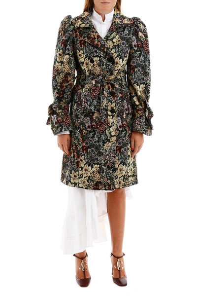 Shop Wandering Jacquard Coat In As Sample