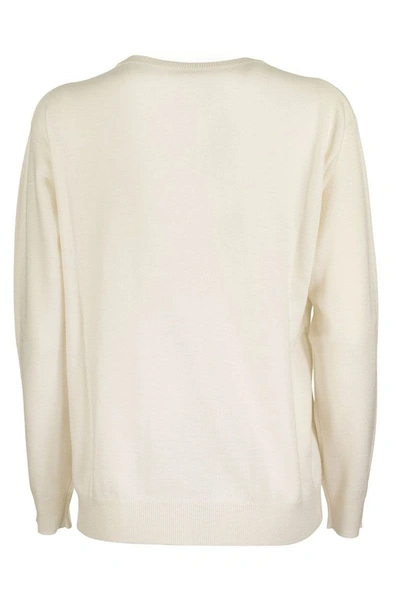 Shop Brunello Cucinelli Cashmere Sweater White