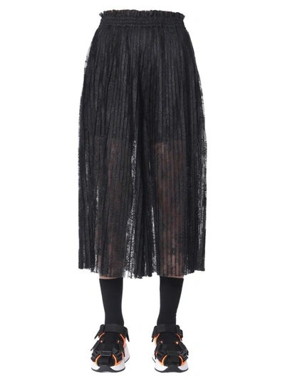 Shop Mm6 Maison Margiela Trouser Skirt In Black