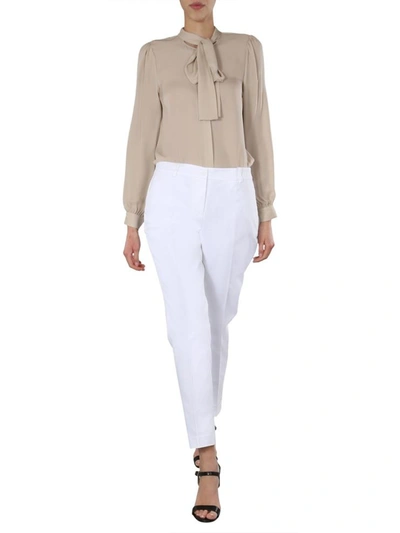 Shop Michael Michael Kors "miranda" Trousers In White