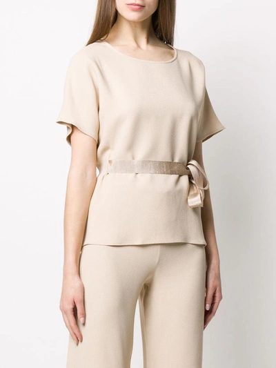 Shop Antonelli Firenze Top Beige