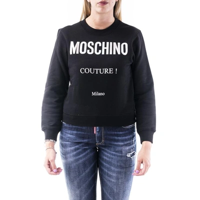 Shop Moschino Sweaters In Fantasy - Black