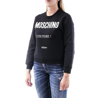 Shop Moschino Sweaters In Fantasy - Black