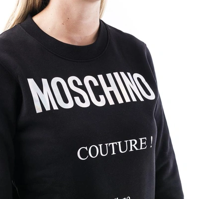 Shop Moschino Sweaters In Fantasy - Black