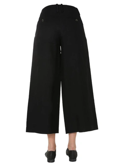 Shop Uma Wang "piper" Trousers In Black