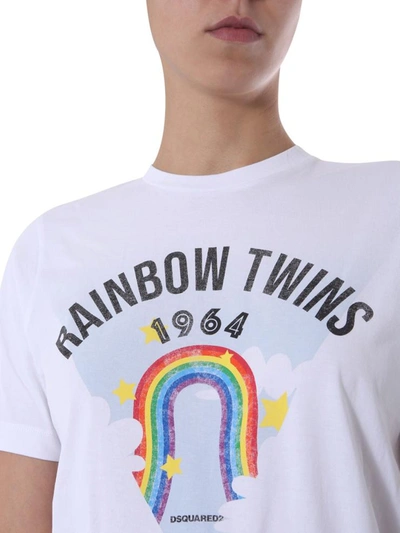 Dsquared2 Dsquared Round Neck T Shirt In White