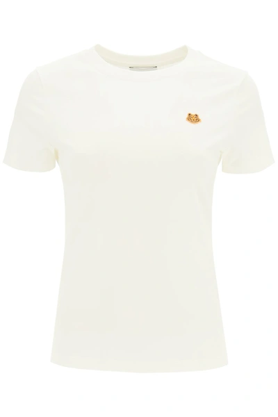 Shop Kenzo T-shirt Tiger Patch In White